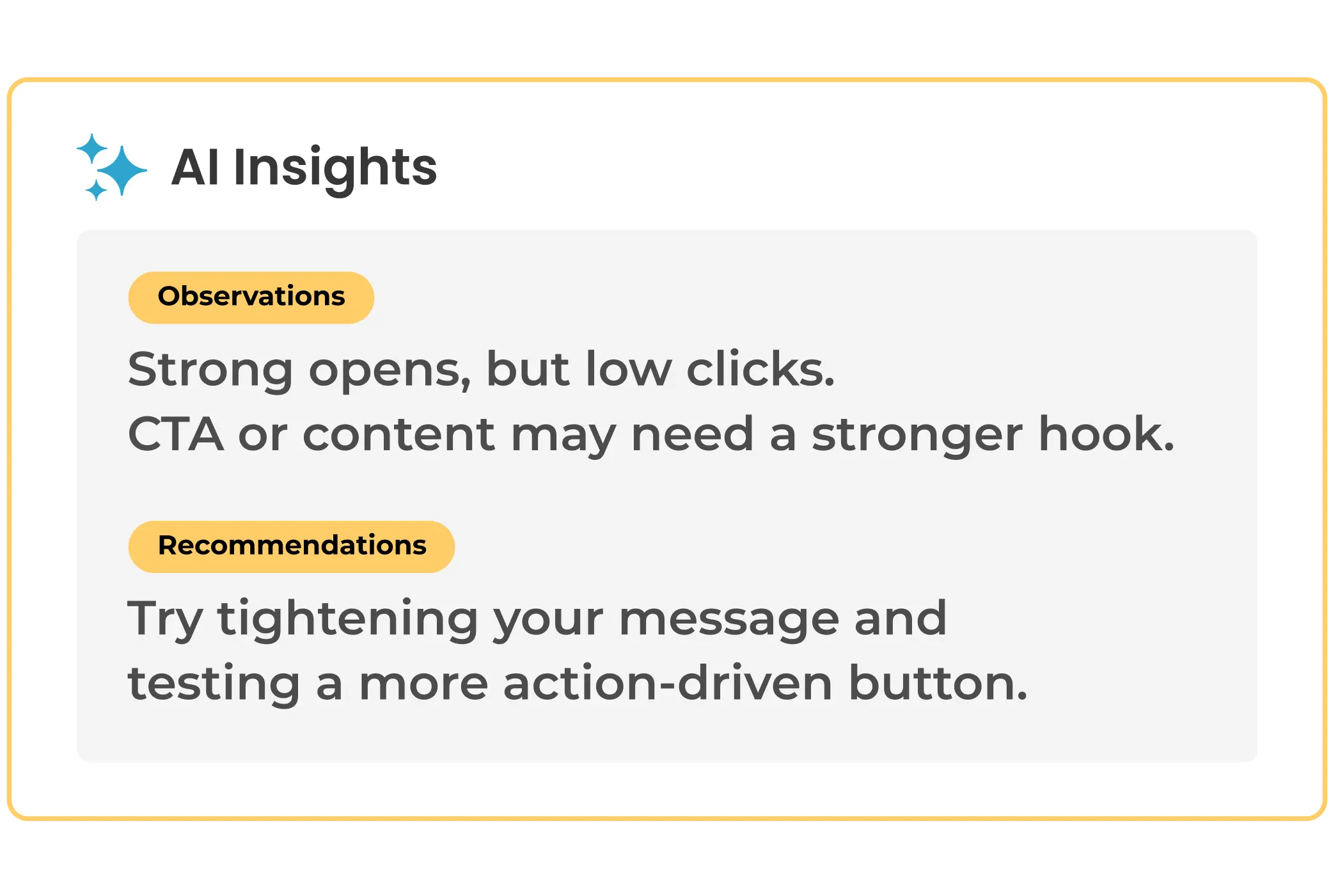 AI Insights Obs & Recommendations